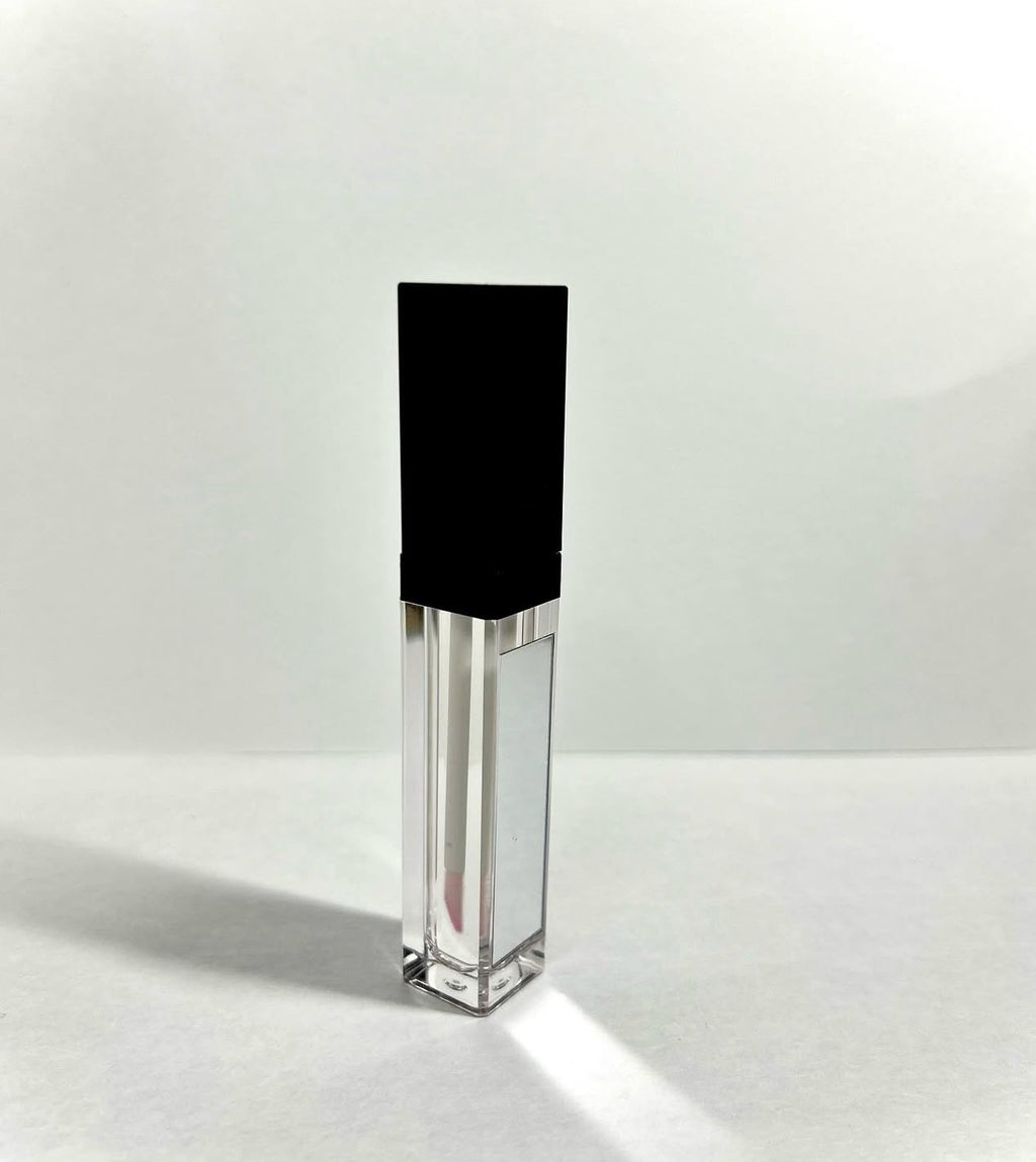 Clear color changing led light lip glossoss