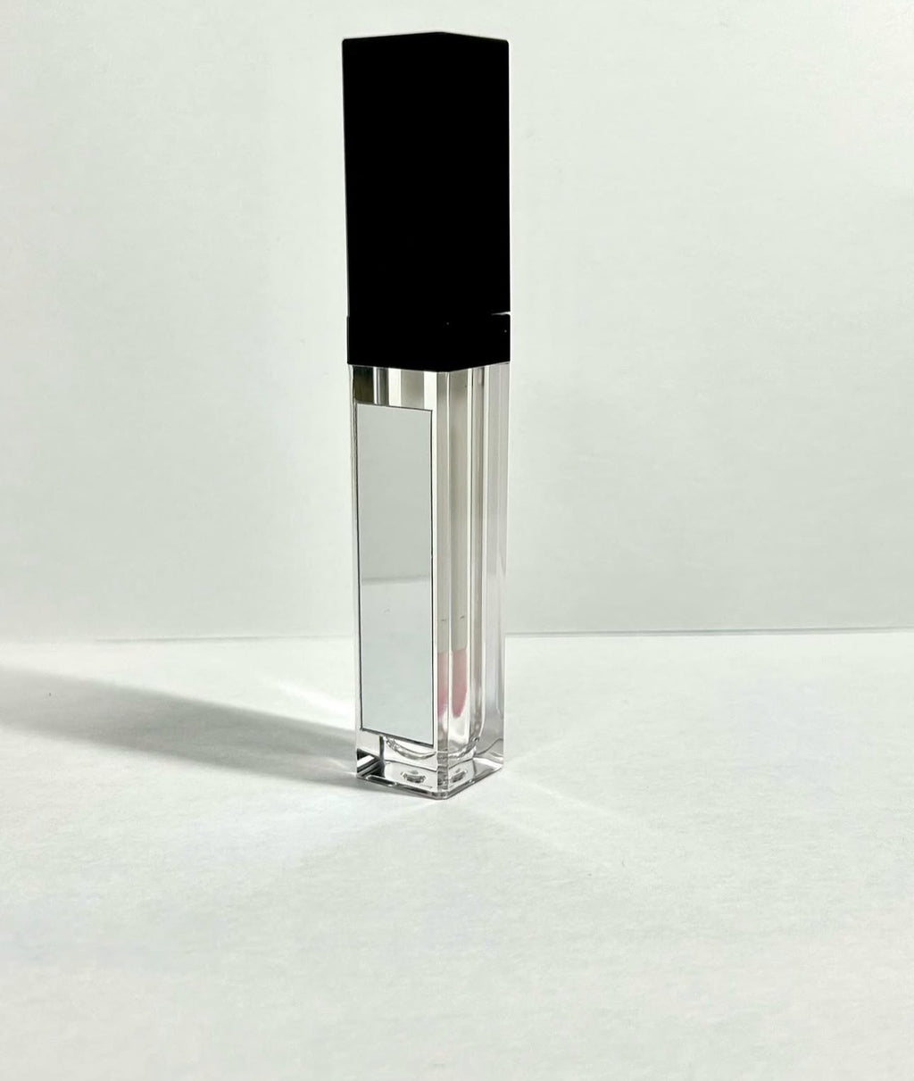 Clear color changing led light lip glossoss