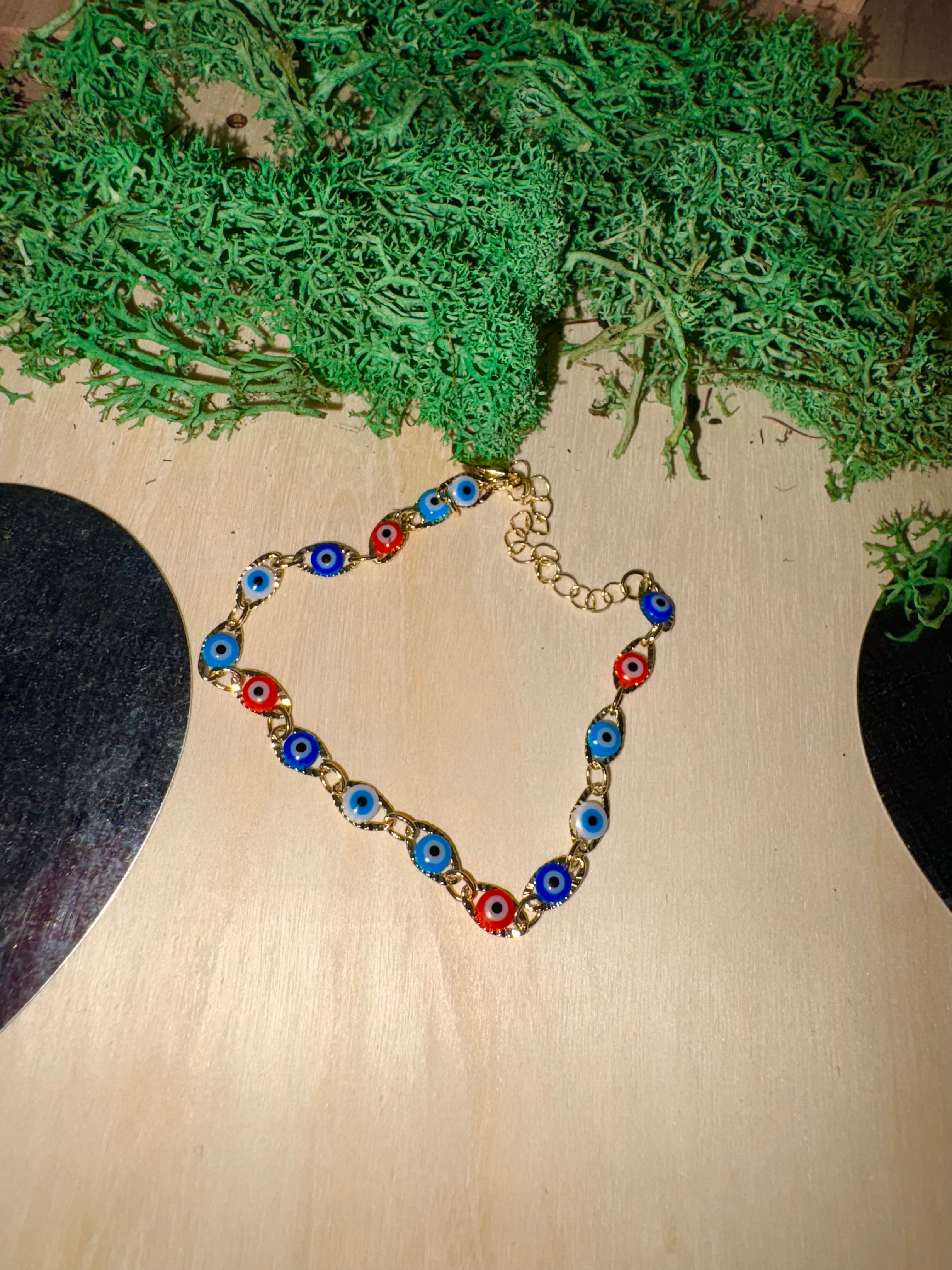 Evil eye bracelet