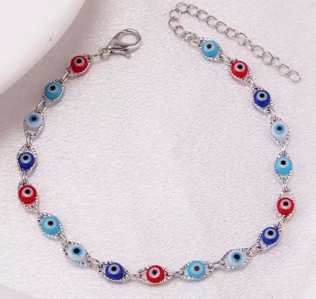 Evil eye bracelet